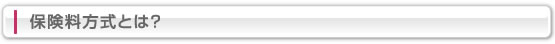 保険料方式とは？